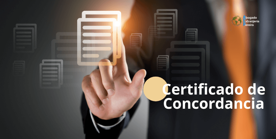 Certificado de Concordancia