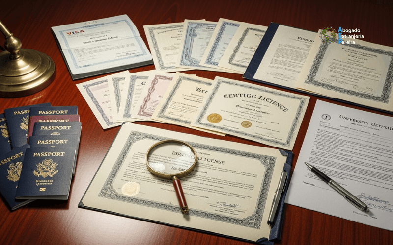 documentos necesarios para solicitar nacionalidad espanola