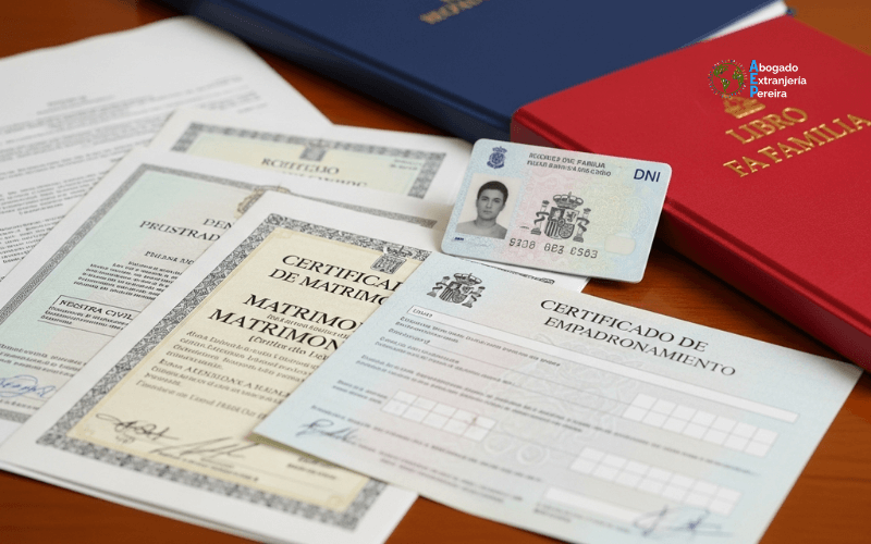 Documentos de matrimonio y registro civil necesarios para nacionalidad espanola por matrimonio en Vigo