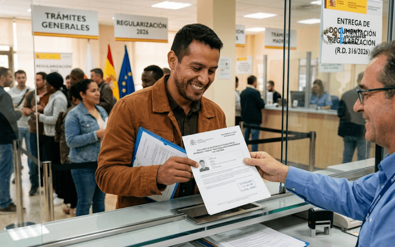 solicitud permiso residencia trabajo regularizacion 2026